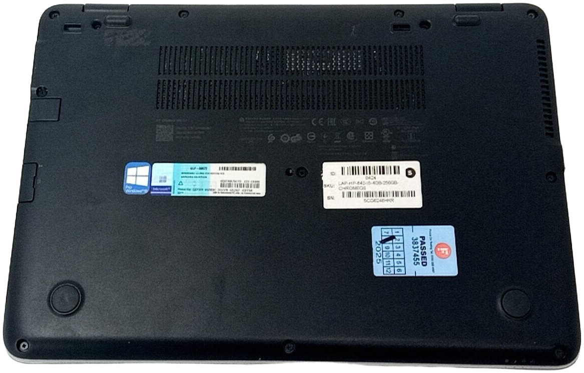HP EliteBook 840 G3 14in Laptop — Intel Core i5-6300u, 8GB RAM, 256GB SSD 3 HP EliteBook 840 G3 14in Laptop — Intel Core i5-6300u, 8GB RAM, 256GB SSD - Image 3