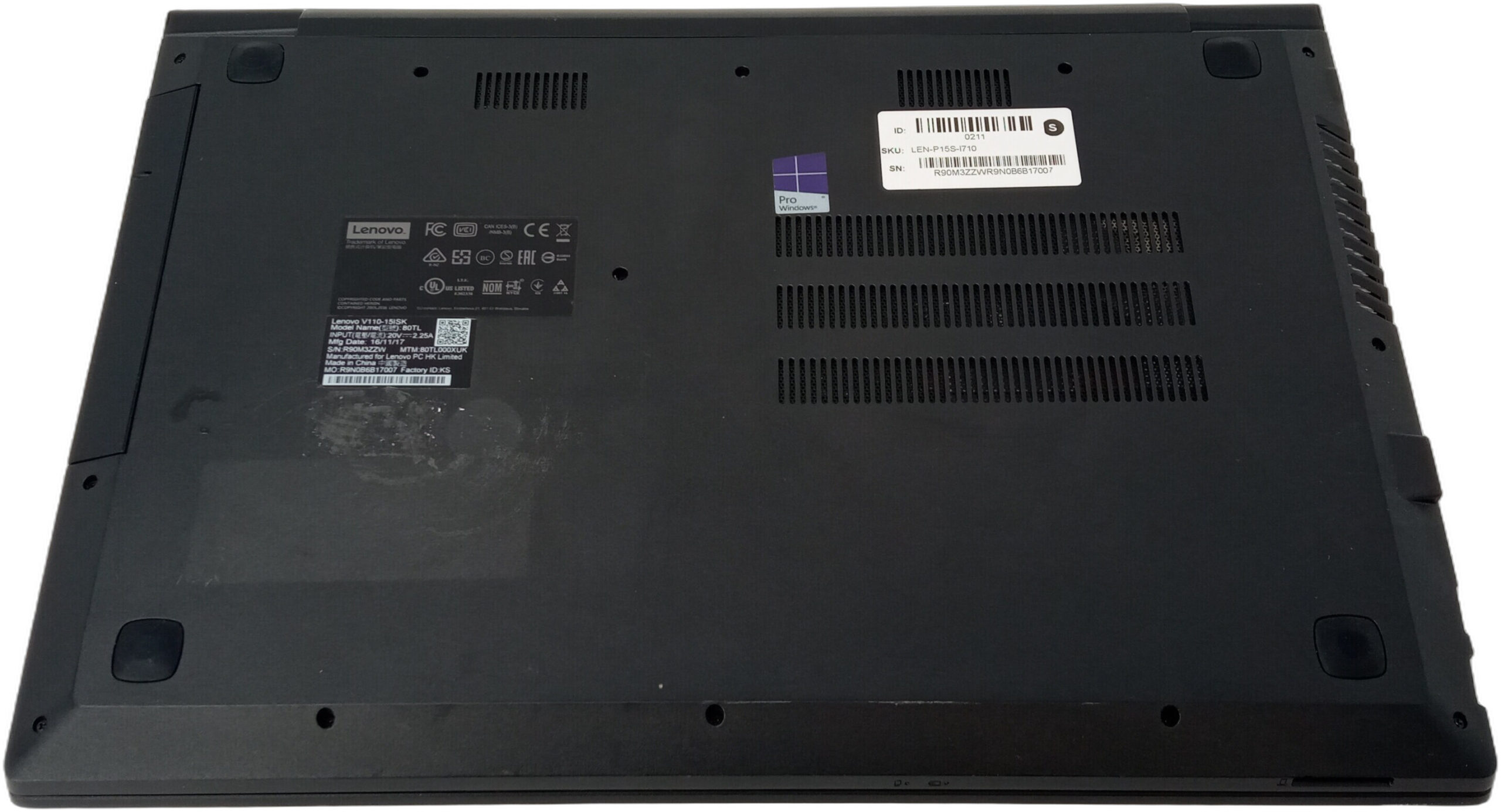 Lenovo V110-15ISK 15.6in Laptop — Intel Core i5 6th Gen, 4GB RAM, 120GB SSD 2 Lenovo V110-15ISK 15.6in Laptop — Intel Core i5 6th Gen, 4GB RAM, 120GB SSD - Image 2